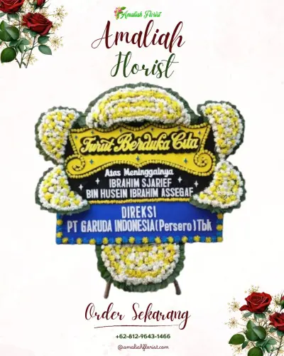 Papan Bunga Duka di Cikundul